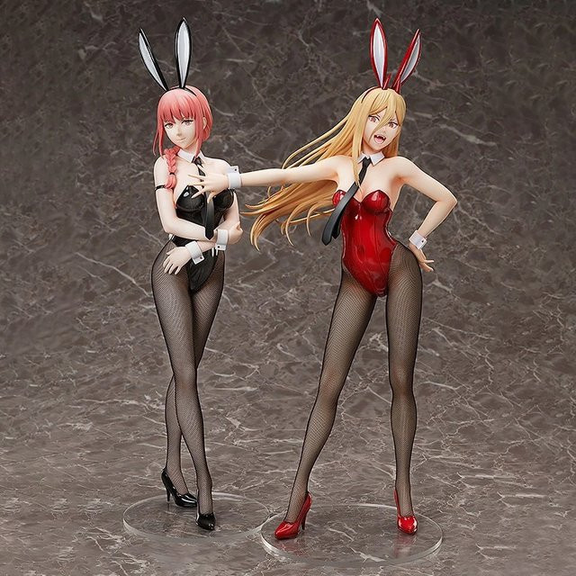 XIWANXILE Chainsaw Man Power Bunny Girl Anime Figur Makima, Actionfigur, Kunststoff - Bild 1