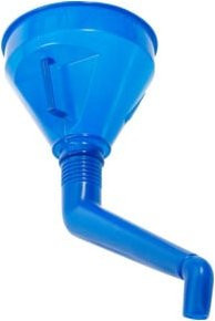 BGS Öl-Einfülltrichter abgewinkelt blau Durchmesser: 14,5 cm - Bild 1