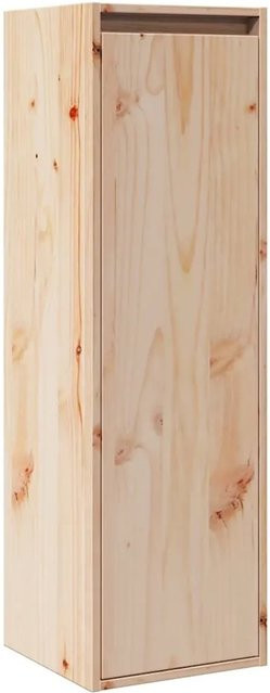 vidaXL Wandschrank aus Massivholz Kiefer B/T/H: 30 x 30 x 100 cm - Bild 1