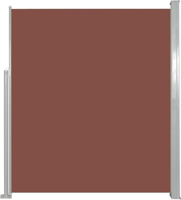 Furnicato Ausziehbare Seitenmarkierung in Braun mit automatischer Rückrollfunktion aus Polyester, Breite: 140 cm, Tiefe: 300 cm - Bild 1