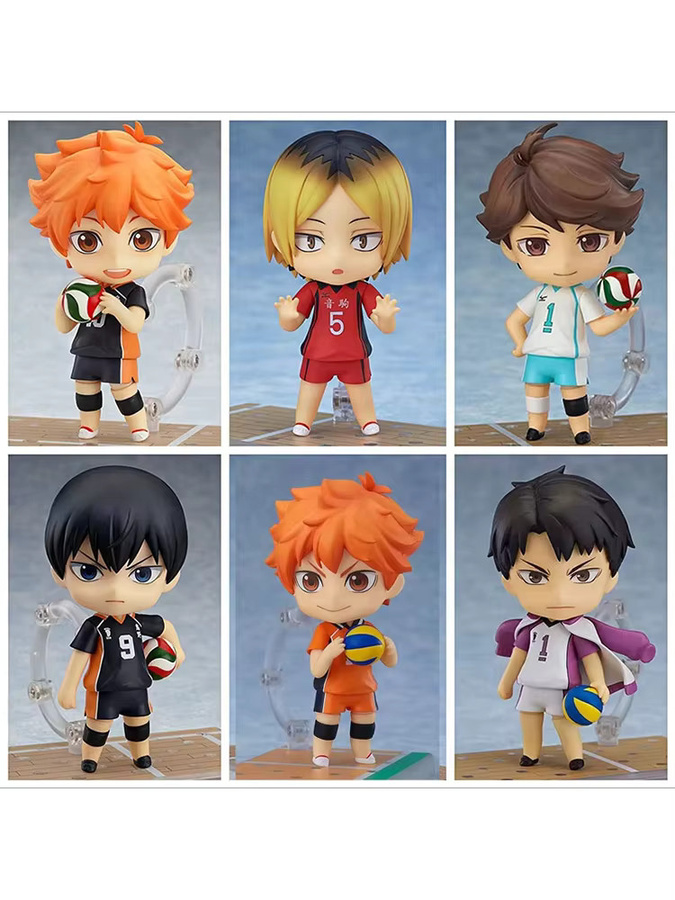 Bandai Haikyuu! Tobio Kageyama Hinata Shoyo Actionfiguren, bewegliches Modell Puppe - Bild 3