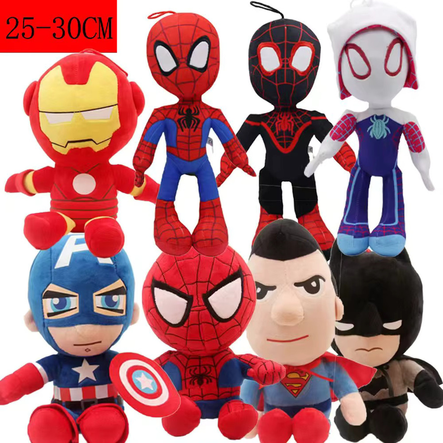 Hot Toys Marvel Spiderman Plüschtiere, 10-teiliges Set, bunt - Bild 2
