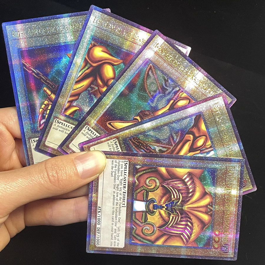 YuGiOh!! Exodia The Forbidden One, 5 Karten, Quarter Century Secret Rare - Bild 1