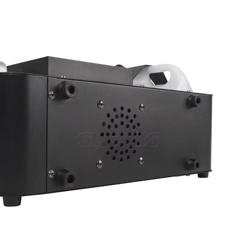 SHEHDS 2er Set RGB LED Vertikale Nebelmaschine 1500W mit DMX512 Schwarz - Bild 2