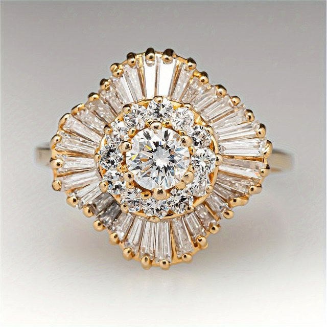YoYo Ring, Zirkonia, Gold, Damen - Bild 1