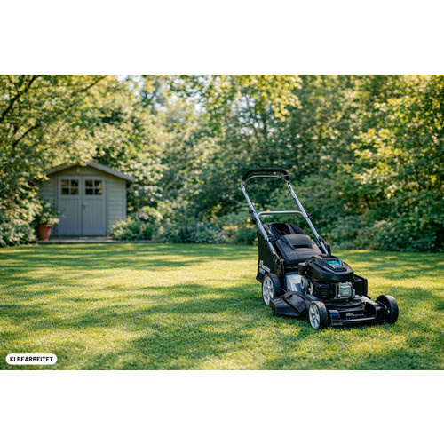 Mr. GARDENER Benzinrasenmäher in Grau mit Mulchkit und Fangkorb, 3,0 kW, Schnittbreite: 53 cm - Bild 2