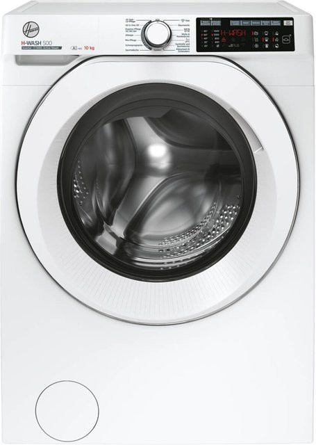 Hoover Waschmaschine HWQ 410AMC6/1-84 in Weiß mit 10kg Kapazität, 1400 U/min und Wi-Fi sowie Bluetooth Care-Programmen, B/H/T: 60 x 85 x 58 cm - Bild 1