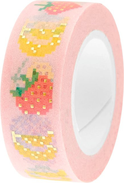 Rico Design Paper Poetry Washi Tape Futschikato Früchte in Multicolour - Bild 1