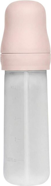 Bibs Quetschi mit Löffel, Pink, 0,5 l, BPA-frei und auslaufsicher - Bild 1