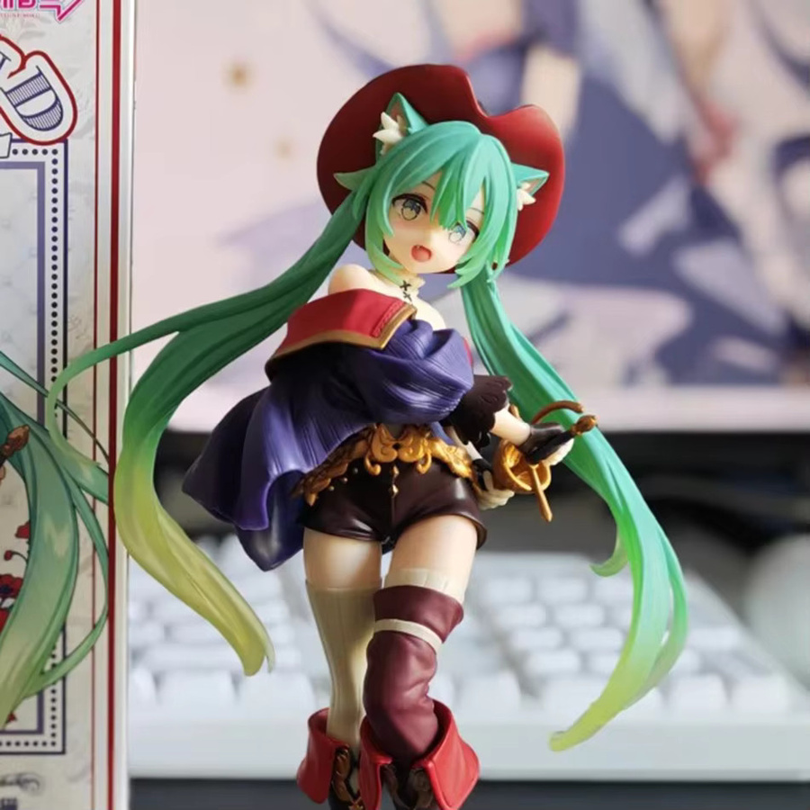 Bandai Hatsune Miku Märchenwunderland Der gestiefelte Kater, Actionfigur, Kunststoff - Bild 5
