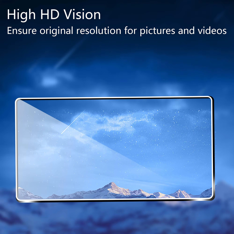 Lenovo Legion Go Displayschutzfolie aus gehärtetem Glas, 8,8 Zoll, HD Anti-Fingerabdruck, transparent - Bild 5