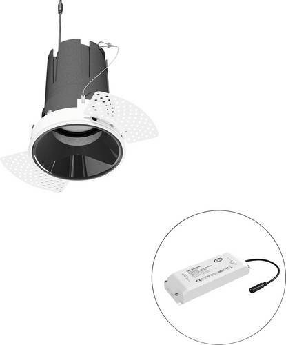 EVN F02R09SM2540L15P LED-Deckenstrahler in Weiß, rund und verstellbar - Bild 1