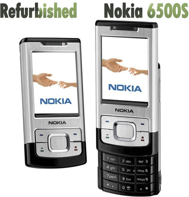 Refurbished Nokia 6500 Slide Mobiltelefon in Weiß mit 2,2 Zoll Display und 3G Unterstützung - Bild 1