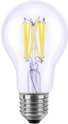 Segula 55805 LED Filament Lampe E27 Warmweiß, 7.5W (entspricht 66W), dimmbar, transparent, Durchmesser: 62 mm, Länge: 110 mm - Bild 1