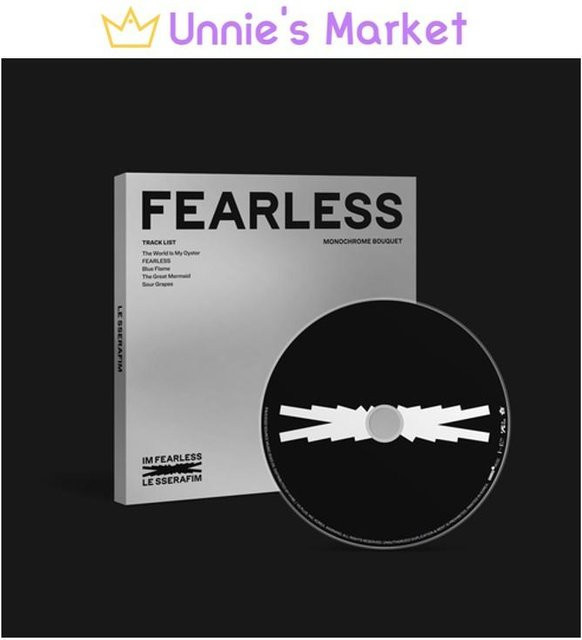 Fearless Monochrome Bouquet von LE SSERAFIM, CD, grey - Bild 1