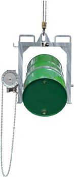 Fasskipper BAUER FD-SK aus Stahl mit Kette, verzinkt, B: 102,0 cm, T: 65,0 cm, H: 101,0 cm - Bild 1