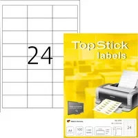 HERMA Universaletikett TopStick weiß aus Papier, Breite: 66 mm, Höhe: 33,8 mm - Bild 1