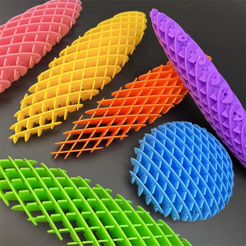 GUEN Rettich, 3D Dekompression Elastisches Mesh Spielzeug, Anti Stress Spielzeug - Bild 4