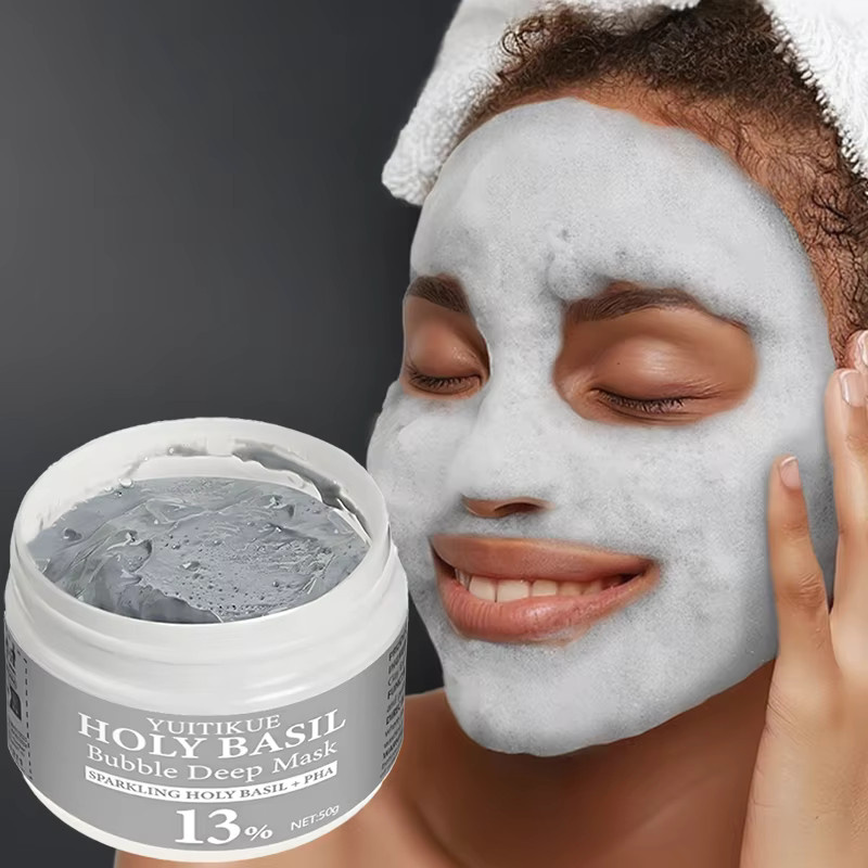 Yuitikue Holy Basil Bubble Maske mit PHA, Gesichtspflege - Bild 2