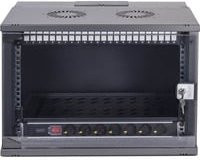 Digitus SOHO Pro Netzwerkschrank 19 Zoll 7 HE Schwarz B: 540 mm, T: 400 mm - Bild 1