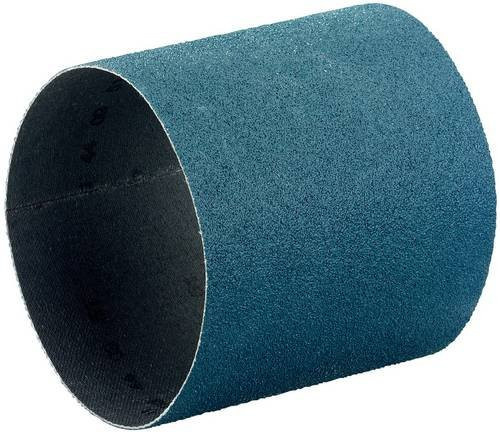 Metabo Schleifband-Set aus Zirkonkorund für Bandschleifer, 10 Stück, Körnung 120, Farbe Blau, B/H: 100 x 90 mm - Bild 1
