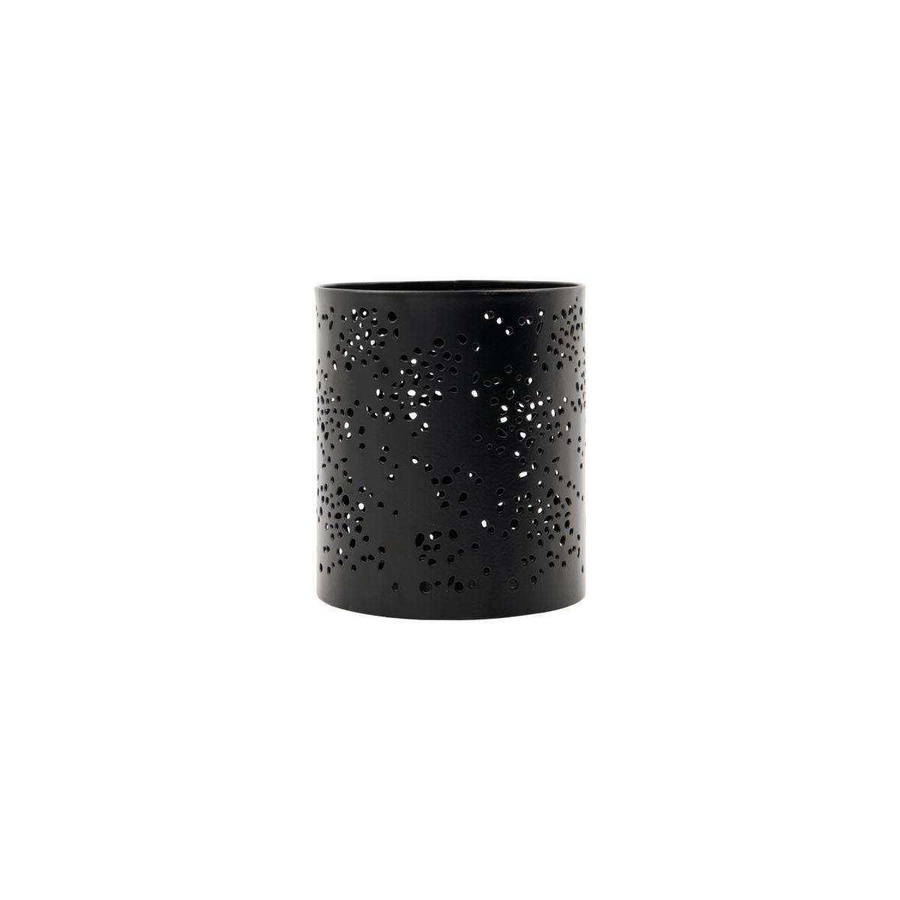 House Doctor Teelichthalter Rando schwarz Höhe: 13 cm - Bild 1