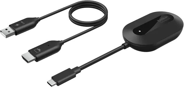 Belkin Kabelloser HDMI-Adapter mit USB-C Anschluss in Schwarz - Bild 1
