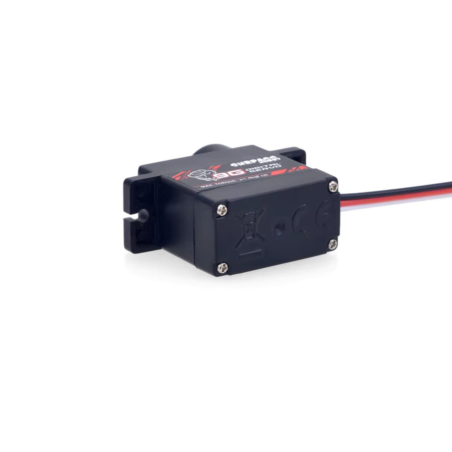 SURPASS Hobby Digitale Micro-Servos, 4-teiliges Set, Schwarz - Bild 2
