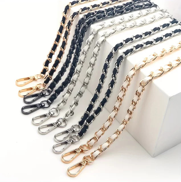 Yuchains Geldbörsen-Kettenriemen, 47 Zoll, Metallschnalle - Bild 1
