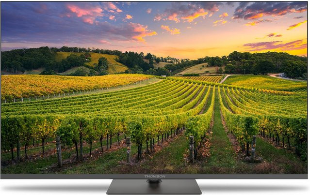 Thomson 43QG5C14 QLED Smart-TV in Schwarz mit 4K Ultra HD, 109 cm (43 Zoll), Sprachsteuerung und DVB-T2/DVB-C/DVB-S2 - Bild 1