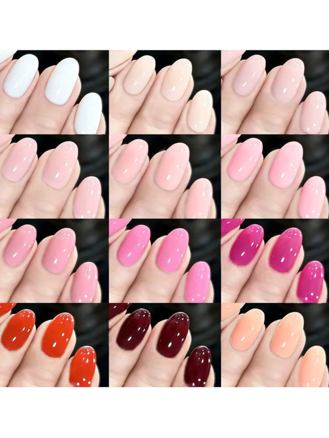 MAFANAILS Künstliche Nägel, 24 Farben, Glänzend, Oval - Bild 5