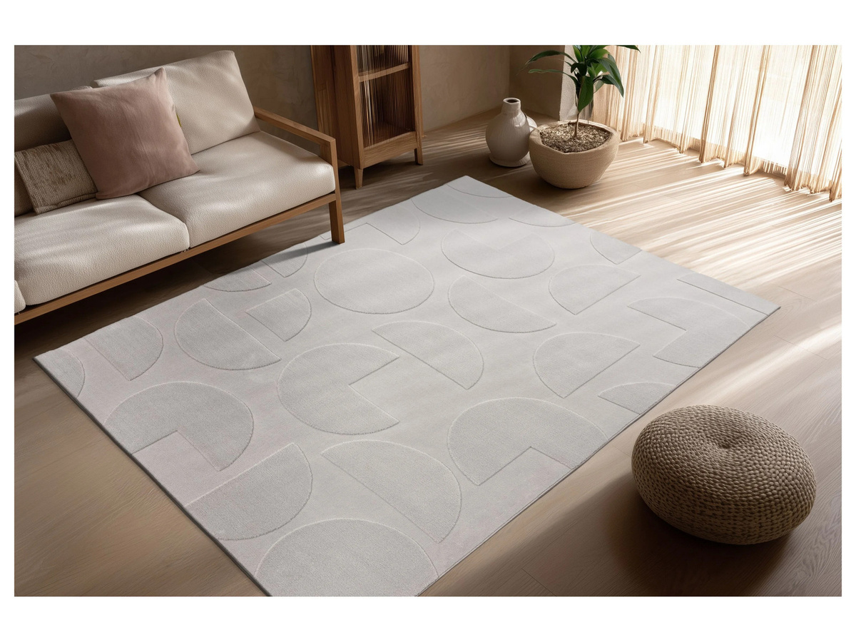 KAYOOM Teppich Niburi Modern Silber B: 160 cm, T: 230 cm - Bild 2