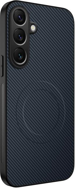 Magnetische Kohlefaser Schutzhülle für Samsung Galaxy S25 S24 S23 S22 S21 Ultra und weitere Modelle, Schwarz - Bild 1
