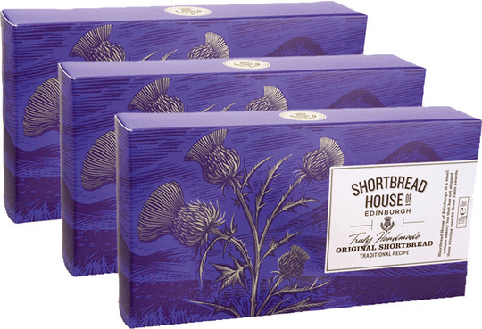 Shortbread House von Edinburgh Shortbread Fingers Buttergebäck 3 x 170 g - Bild 1