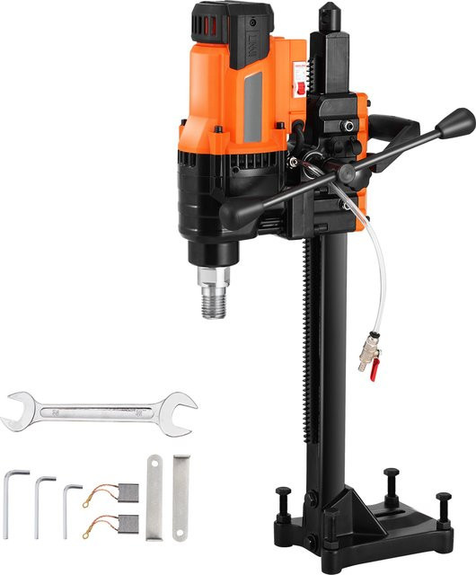 SucceBuy Kernbohrmaschine 3200 W mit Diamant-Kernbohrer für Beton in Orange - Bild 1