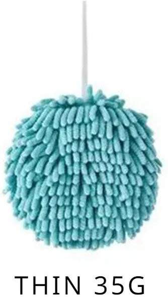Saugfähige Mikrofasertücher von Household supplies MH in Türkis mit Aufhängeschlaufen für Küche und Bad - Bild 1