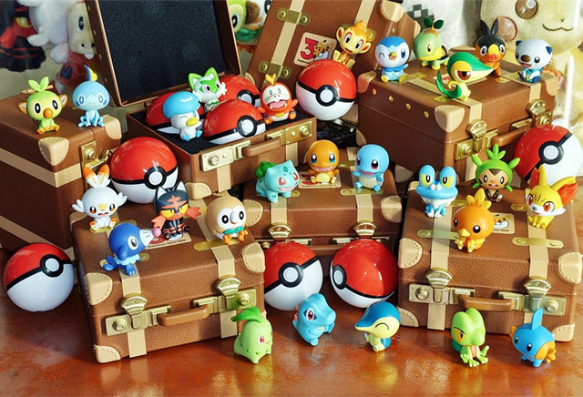 Bandai Pokémon Blind Box Figur, Pikachu Mini-Ornament, Einzelfigur - Bild 1