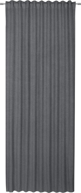 Momax Fertigvorhang Ulrich in Anthrazit, blickdicht, Polyester, Breite: 300 cm, Höhe: 135 cm - Bild 1