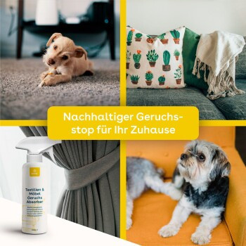eco:fy Textilien- und Möbel-Geruchsabsorber, Weiß, 500 ml - Bild 2
