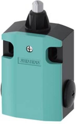 Siemens Positionsschalter 3SE5122-0KC02 mit Edelstahlstößel und Kuppenstößel in Türkis - Bild 1