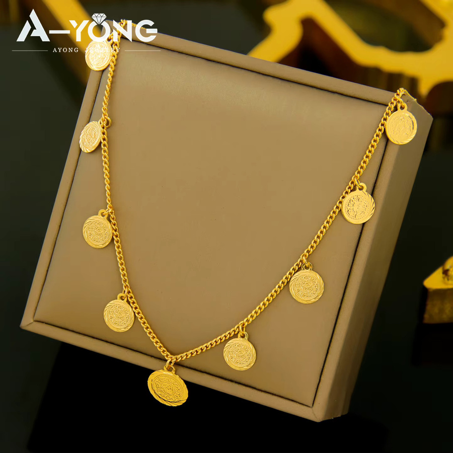 A-YONG AYONG JEWELRY Schmuckset, Gold, Damen - Bild 3
