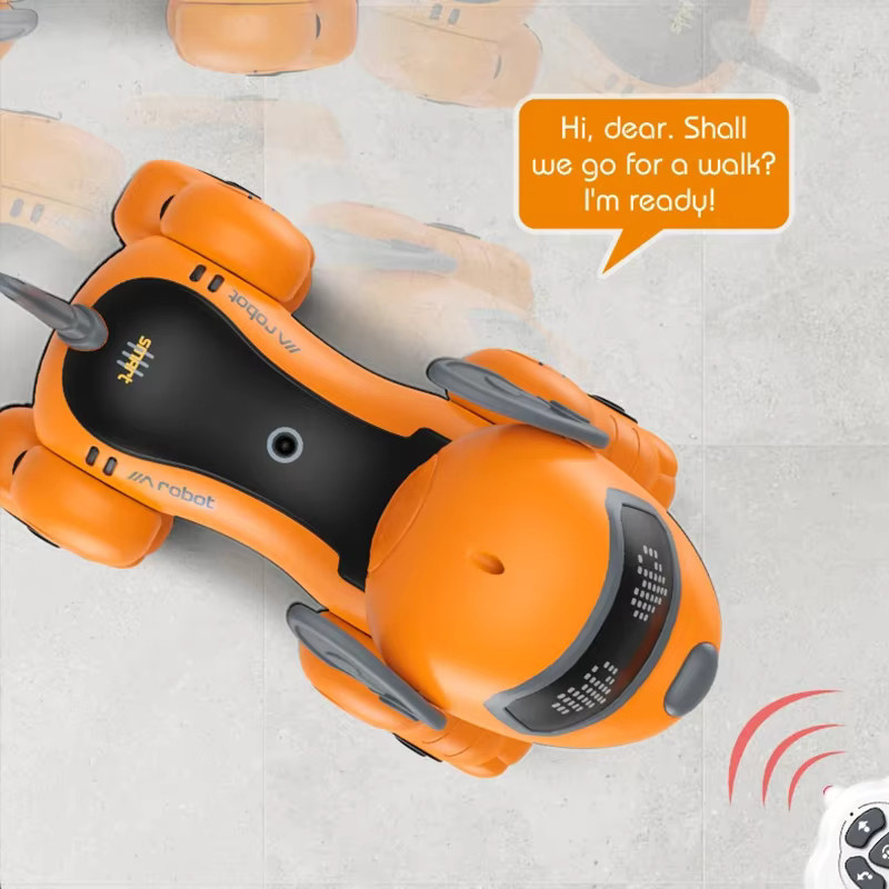 Kmoist RC Roboter Hund, Spielzeug mit Sound und Led Augen - Bild 3