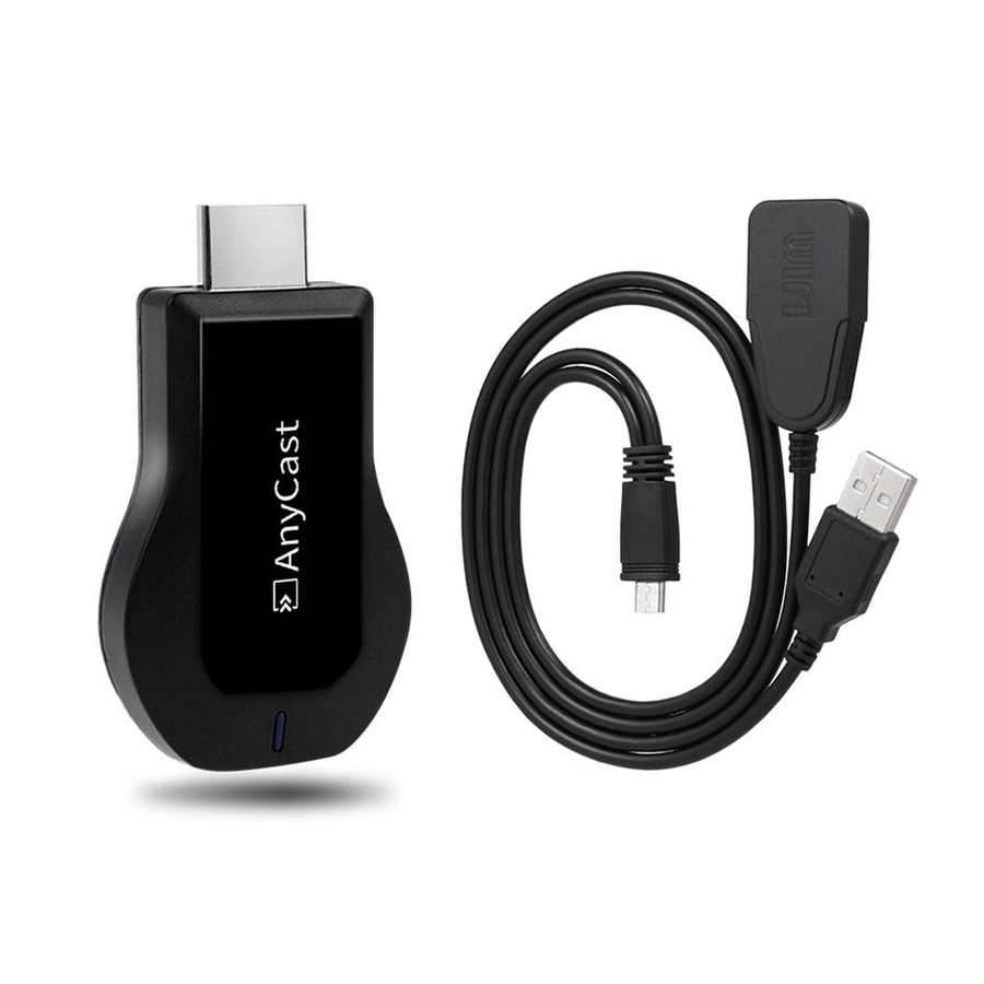 Andoer AnyCast DLNA Wifi Display Dongle Receiver TV Stick in Schwarz für Full HD Streaming mit iOS und Android Unterstützung - Bild 2