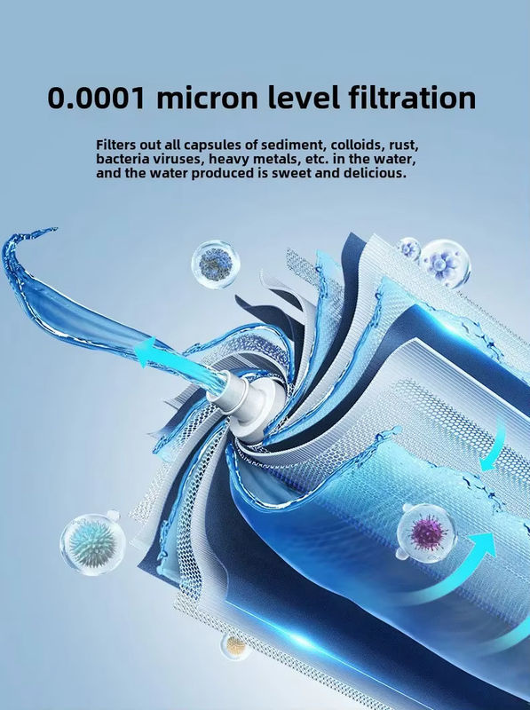 SHUANGLI Küchen-Wasserfilter Umkehrosmose-Wasserfiltrationssystem mit 600G/800G Durchflussrate und reduziertem TDS-Wert - Bild 4