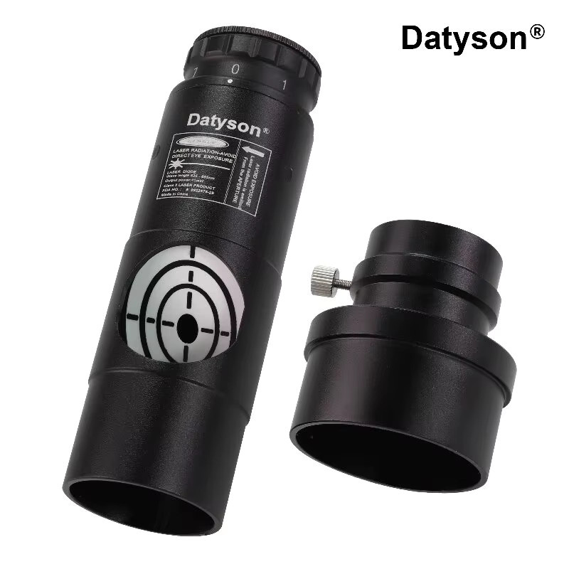 Daytson Newton-Spiegelteleskop 1,25-Zoll mit 2-Zoll-Kollimatoradapter für Astrofotografie in Schwarz - Bild 6