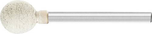 PFERD TOOLS Poliflex Schleifstift Kugelform mit 8 mm Durchmesser, 3 mm Schaft-Durchmesser, Bindung TX A120, Farbe Weiß, 10 Stück - Bild 1