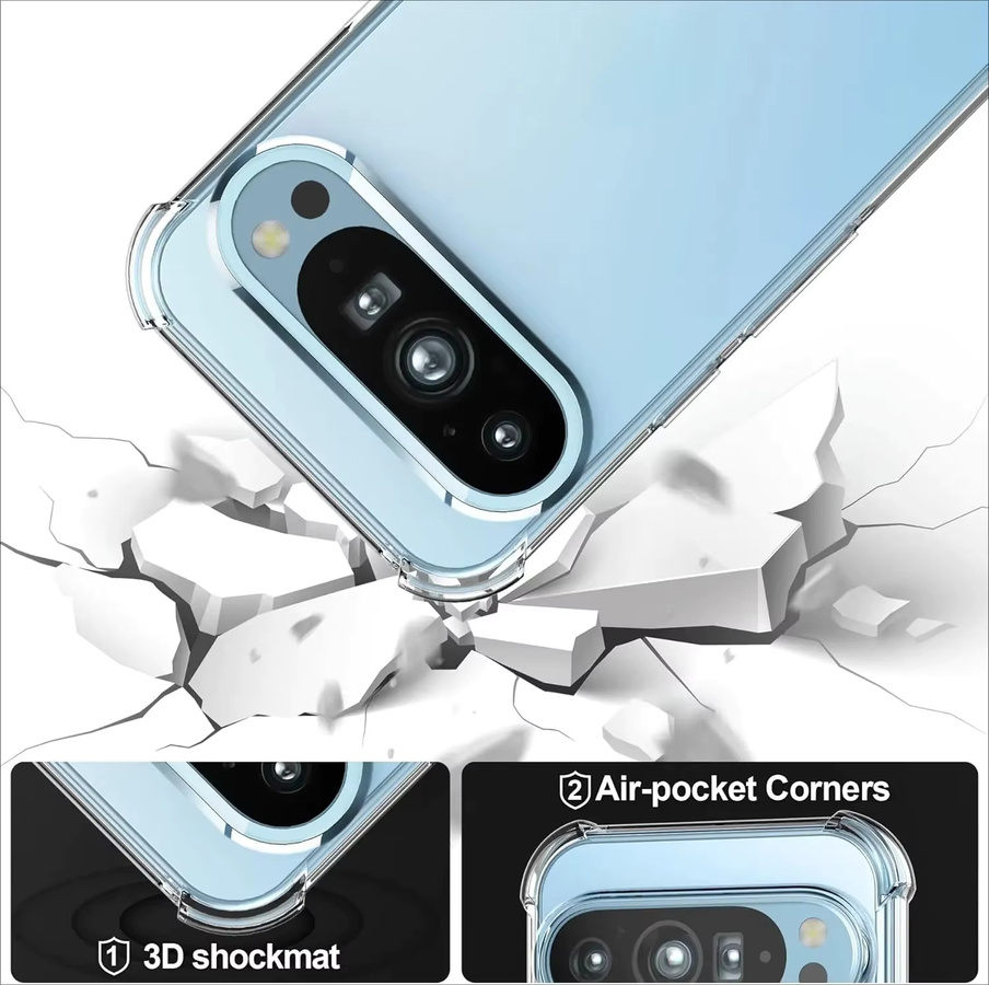 Stoßfeste Airbag Schutzhülle aus transparentem TPU für Google Pixel 10, 10 Pro, 9, 9 Pro XL, 8, 8a - Bild 6