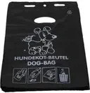 DEISS Hundekotbeutel Schwarz, 2000 Stück, B: 20 cm, L: 33 cm - Bild 1