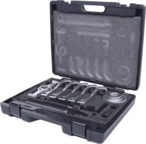 KS Tools Universal Radnabenabzieher- und Gelenkwellenausdrücker, 11-teilig, grau/stahl - Bild 1