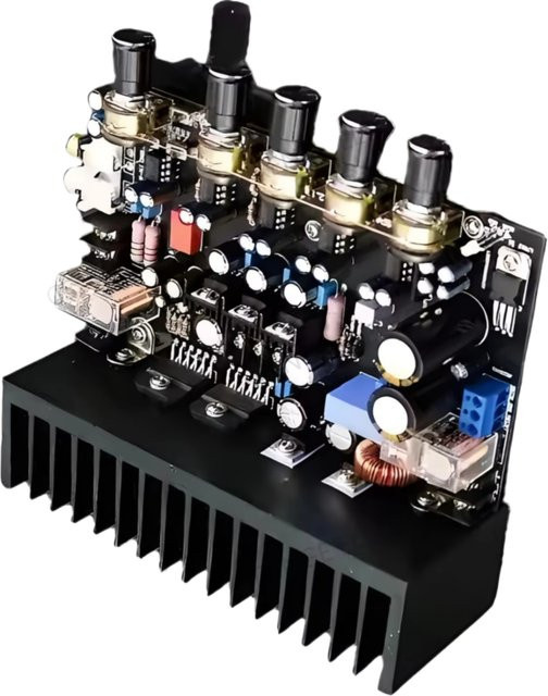 LM3886 2.1-Kanal Digitalverstärker Stereo-Hochleistungsverstärkerplatine mit IRS2092SPBF-Audiochip, 50 W * 2 + 100 W - Bild 1